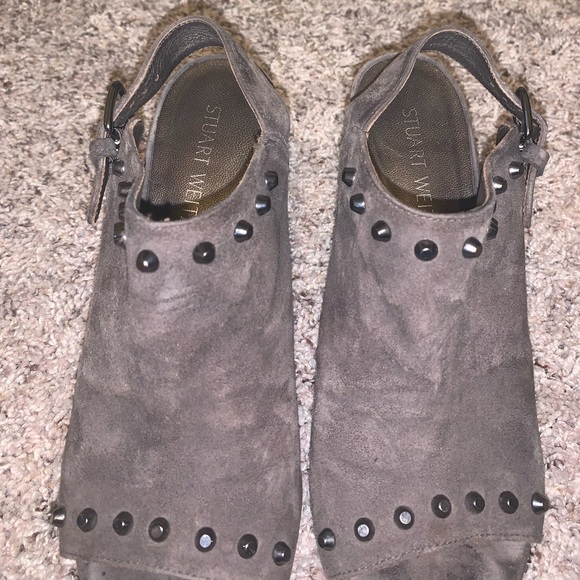 Stuart Weitzman The Commodore Bootie In Londra Suede - Picture 8 of 10